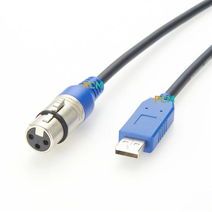 DMX To USB Adapter RS485 XLR Cable factory