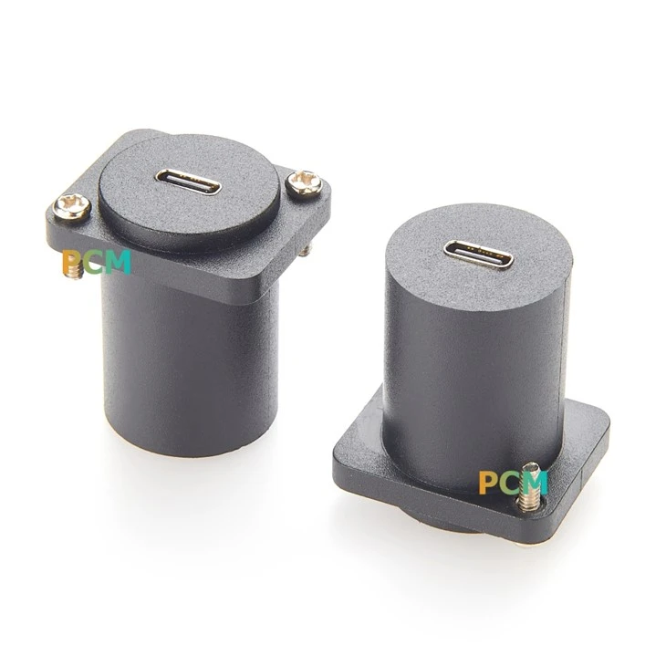 USB Type-C D-Type Panel Mount Adapter factory