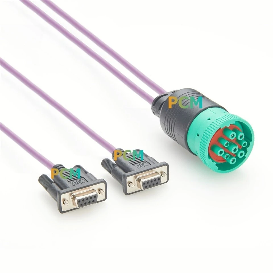 J1939 DEUTSCH Type2 To Dual DB9 Adapter Cable best