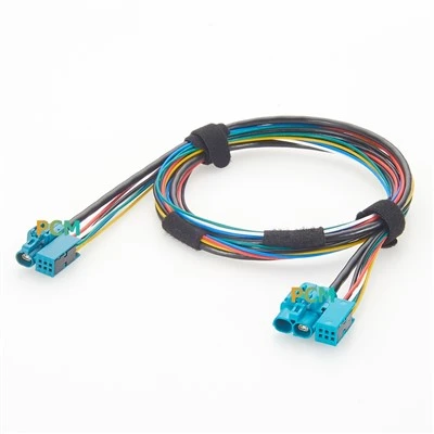 Mini Fakra 4-in-1 Z -koodi naaras SMA-naaras 4-satama-ajoneuvon LVDS-kaapeli