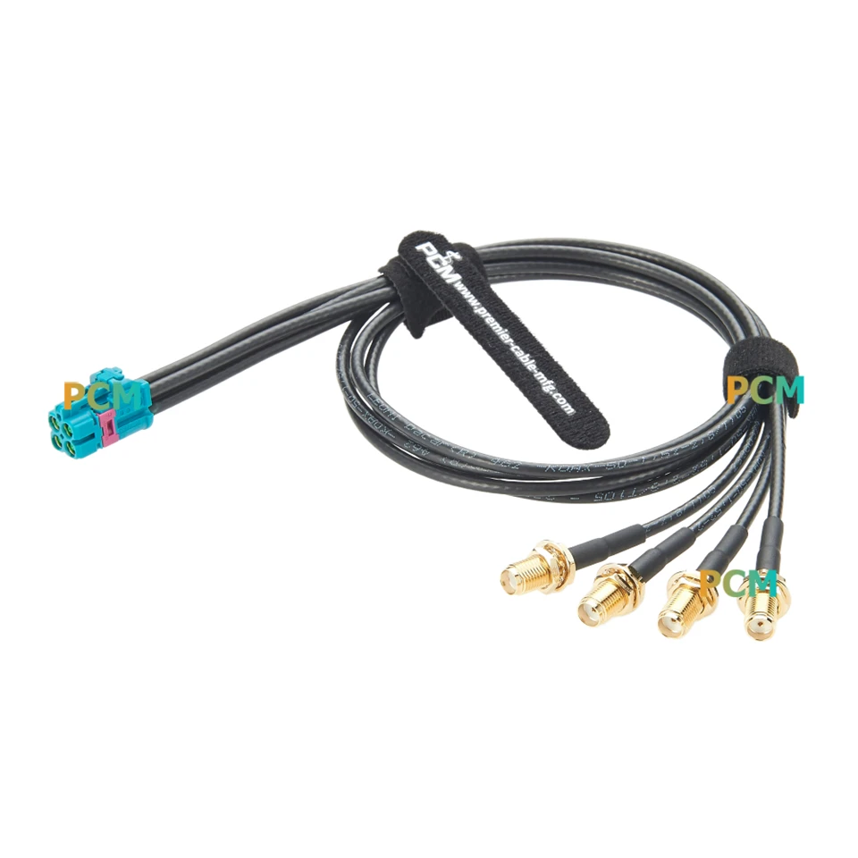 Quad TE MATE-AX To 4x SMA Cable suppliers